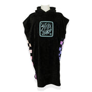 Hooded Towel Gradient Side Checker