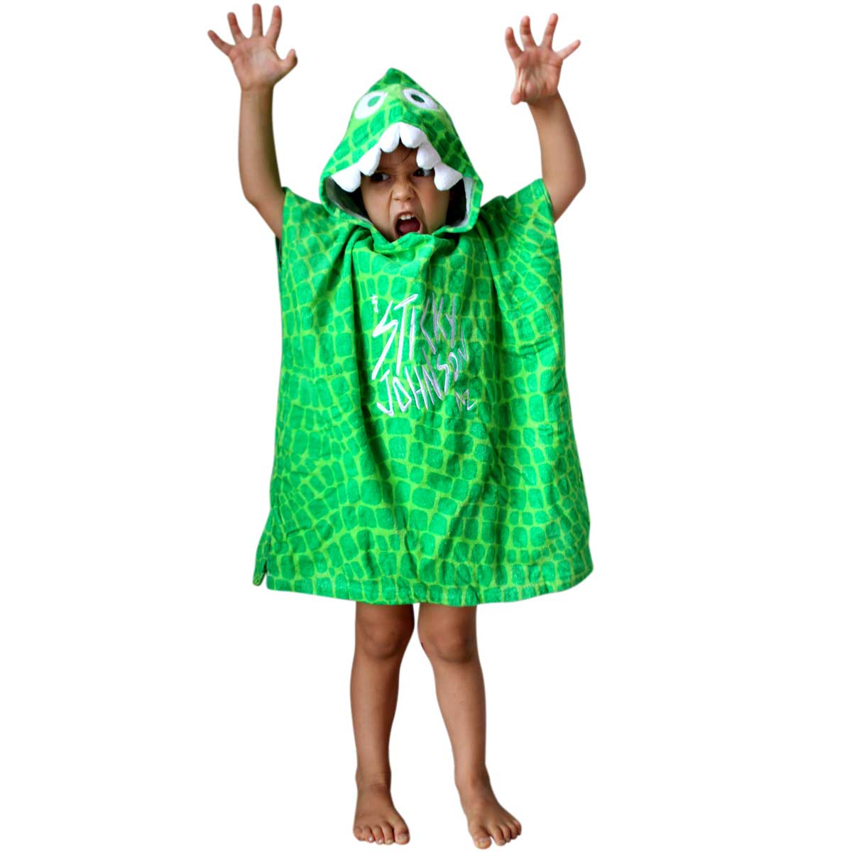 Dino Hooded Towel