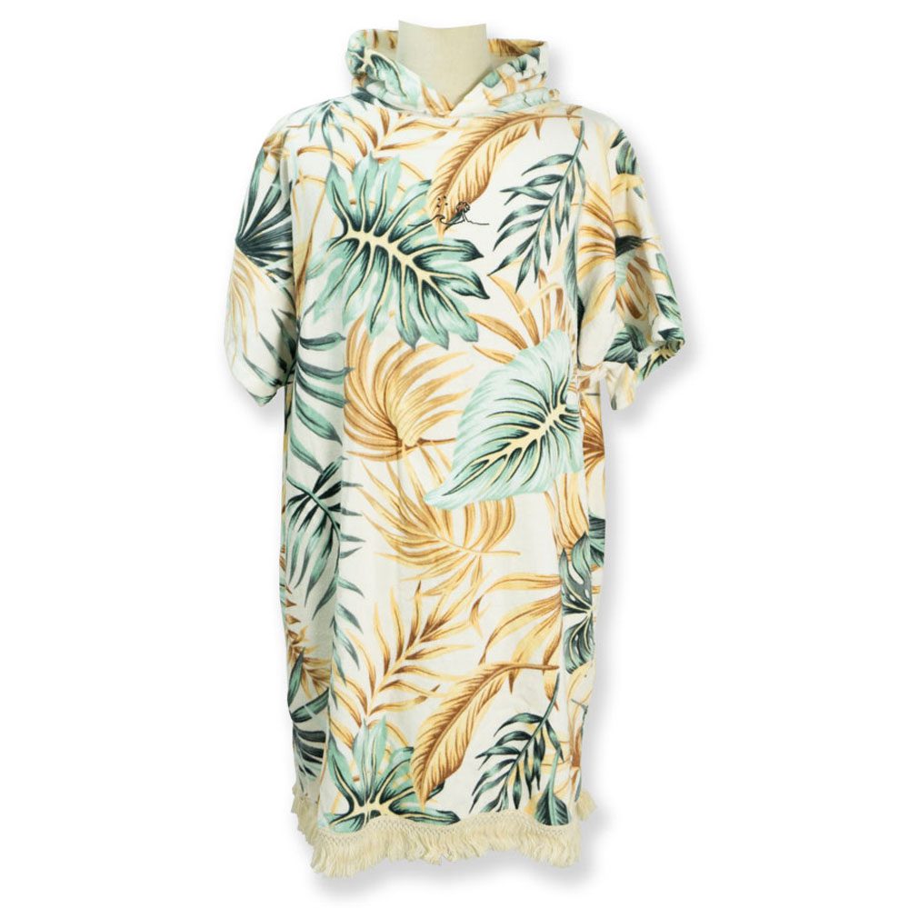 Sticky Johnson Hooded Towel Floral Palm