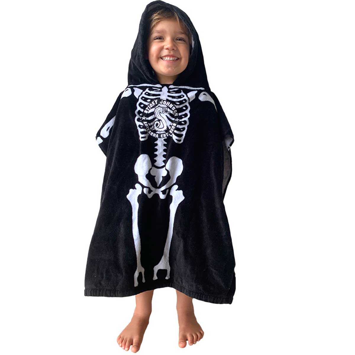 Kids Skeleton Towel