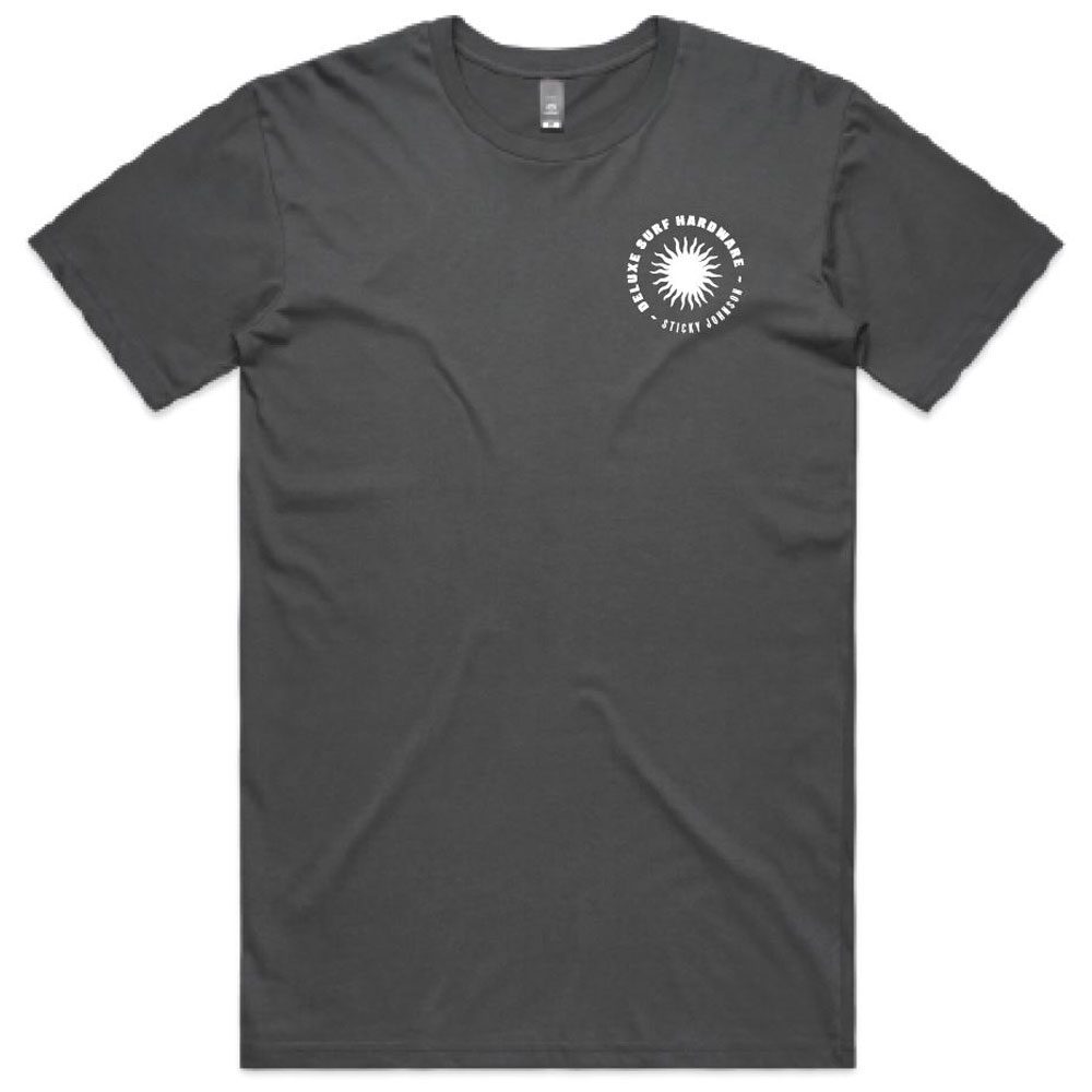 SJ Scene Check Tee - Charcoal