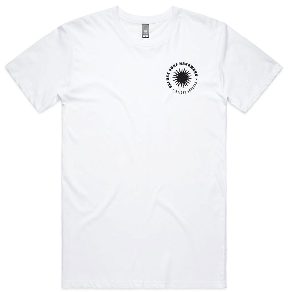 SJ Scene Check Tee - White