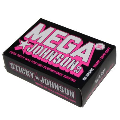 Sticky Johnson, Mega Johnson surf wax warm