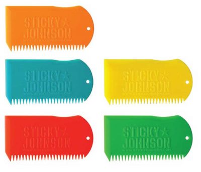 Sticky Johnson Surf Wax Combs