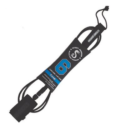 6ft Pro Comp Leash Grey Logo