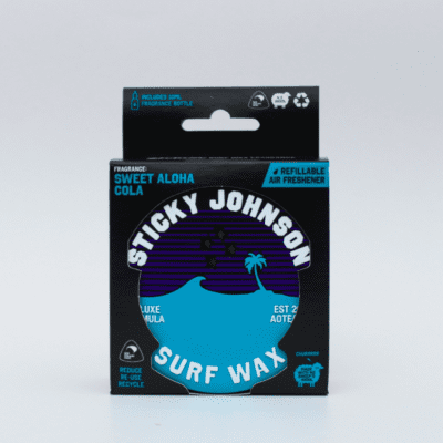 Sticky Johnson refillable car air freshener - cola