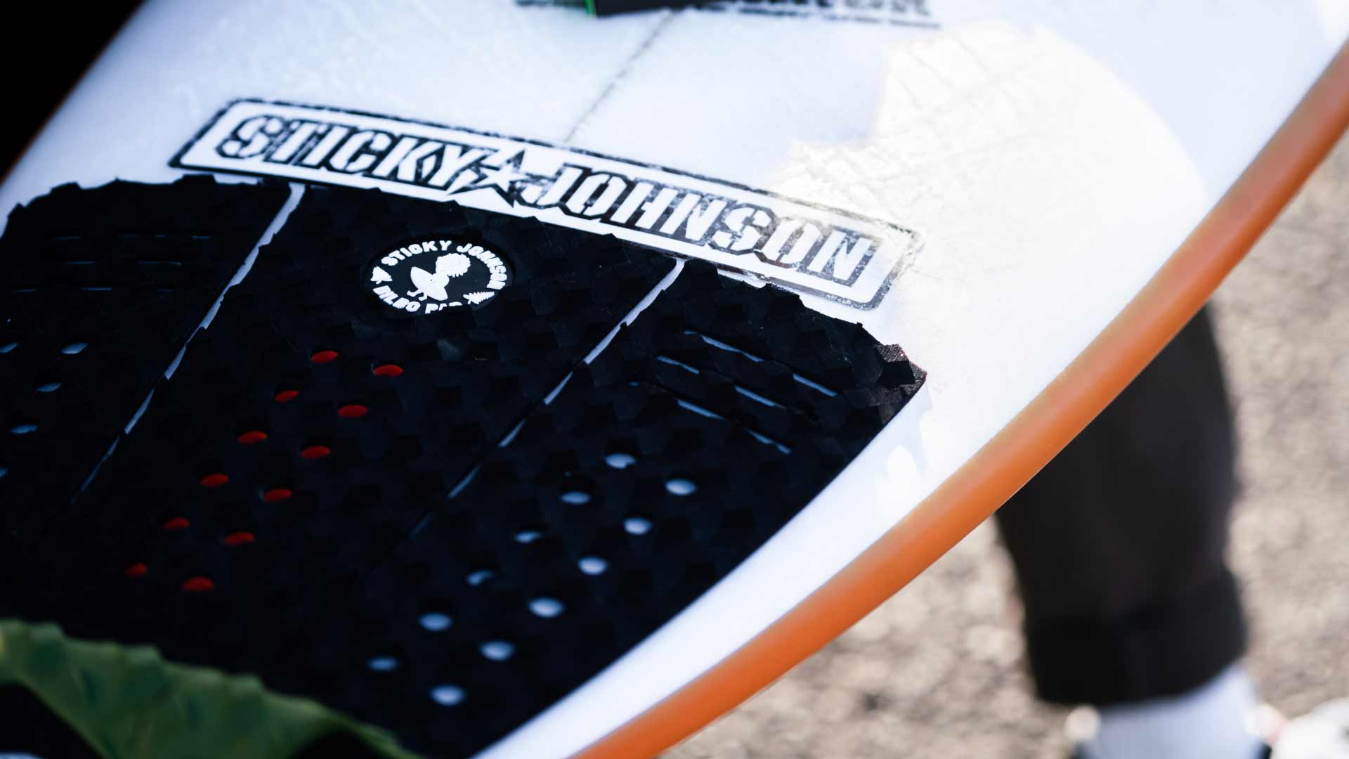 Surfboard Tail Pads and Grips